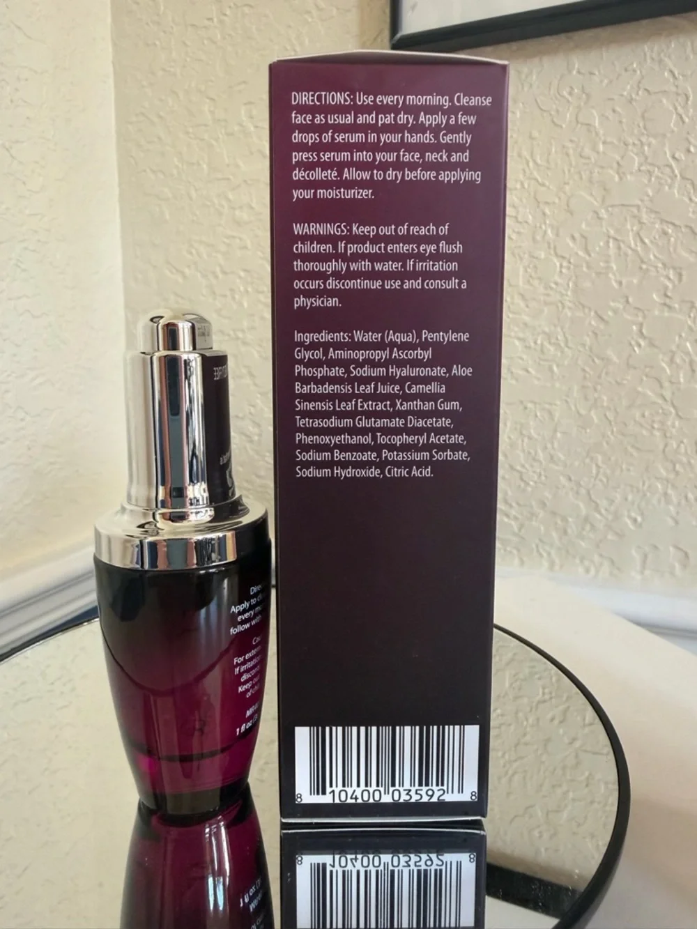 Merle Roberts Perfectionist Vitamin C & Hyaluronic Dark Spot Face Serum NIB